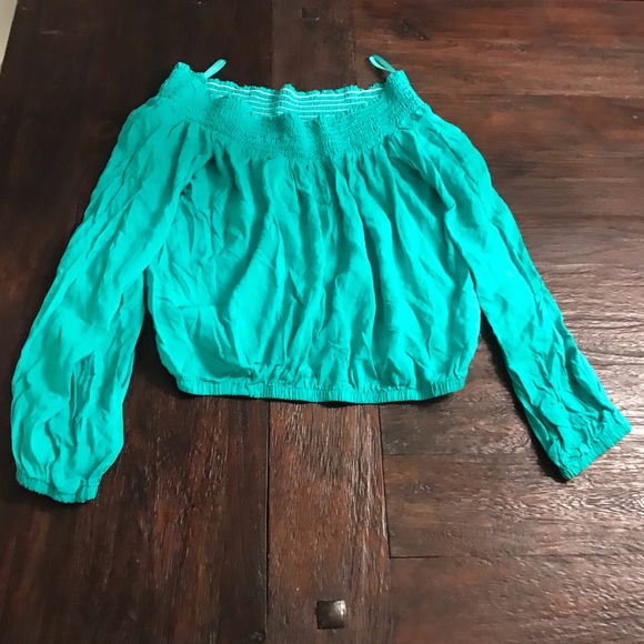 NWT ARDEN B OFF THE SHOULDER TOP💛 - Picture 12 of 16